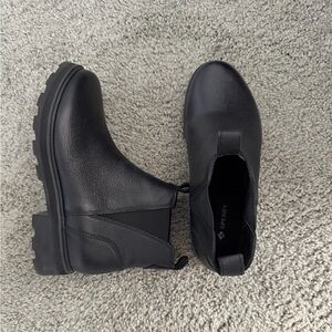 Sperry Women's Black Heeled Boots